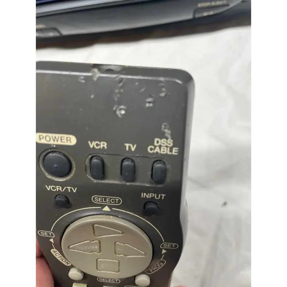 Panasonic PV-V4520 4-Head Hi-Fi VCR, Blue Line Series W/ Universal Remote Tested